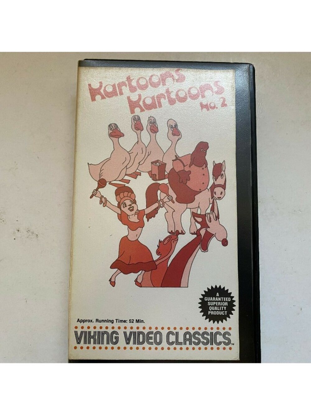 Viking Video Classics Looney Tapes Kartoons Kartoons No 2 Daffy Duck 1986 rare